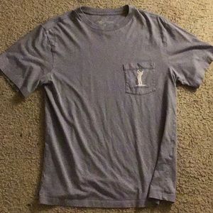 Baby Blue One Pocket Golf T-shirt